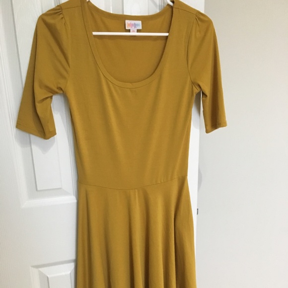 Mustard Yellow Lularoe Dress 